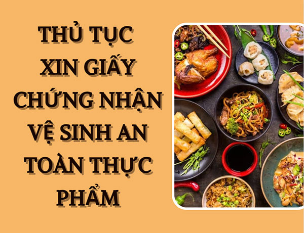 Giấy phép VSATTP cho cơ sở sản xuất thực phẩm tại Hải Phòng