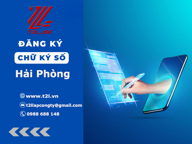 Thủ tục đăng ký chữ ký số doanh nghiệp Hải Phòng